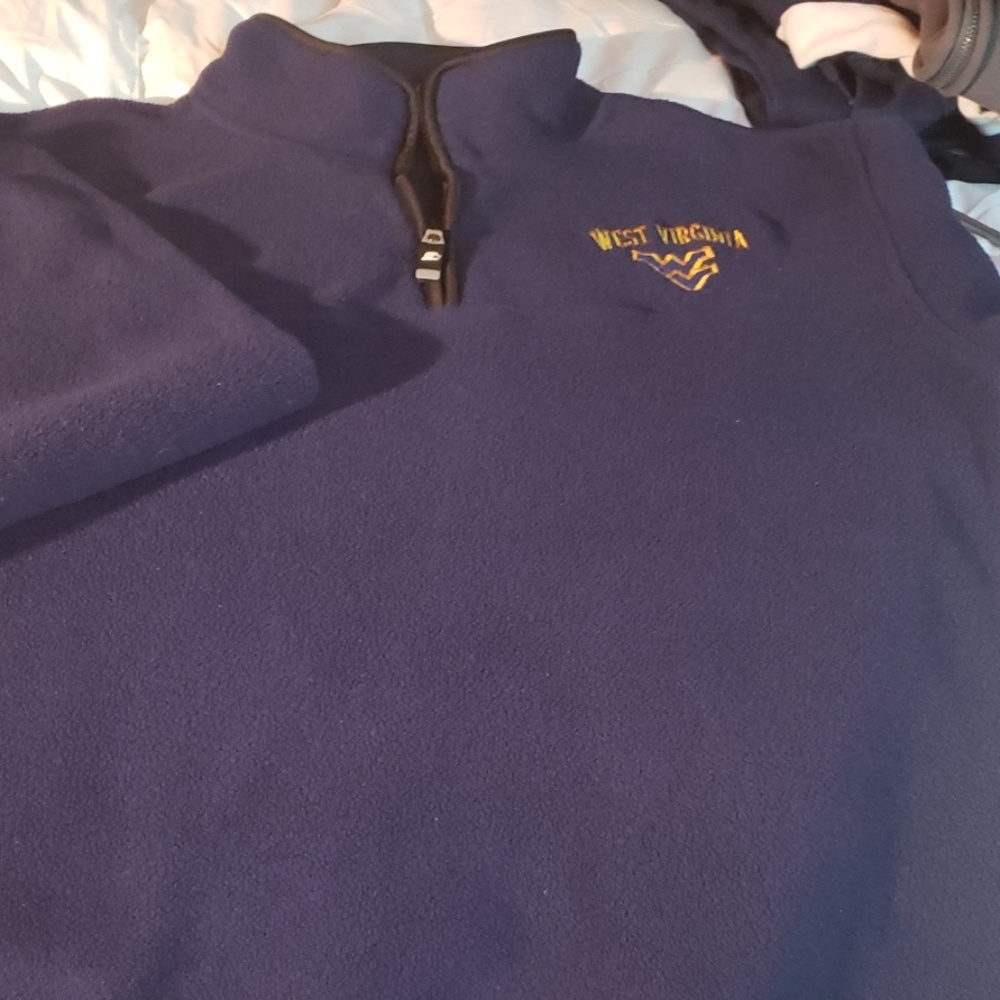 Wv fleece 3/4 zip sweater